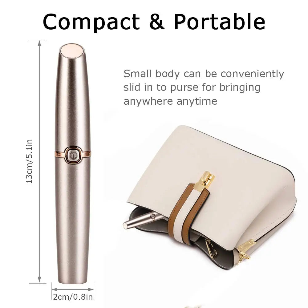 USB NEW Charger Design Eyebrow Trimmer for Women Electrical Eyebrow Hair Remover Eyebrow Razor Portable Epilator Facial Remover