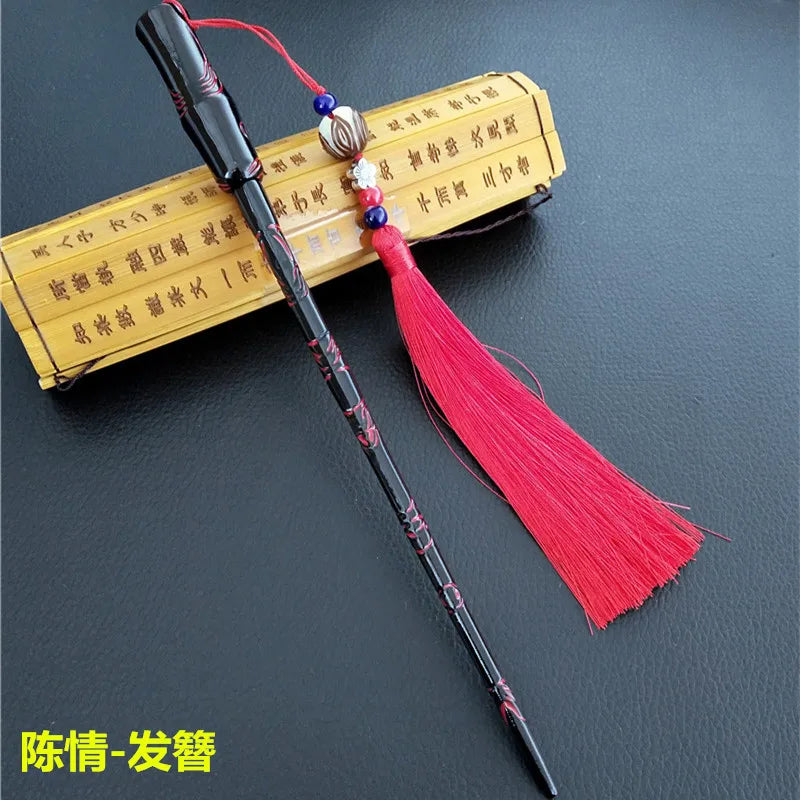 2PCS/Lot Anime MO DAO Chen Ling Headdress Hair Bun Alloy Model Cosplay Fans Gifts Ancient Chinese style hairpin Accessories 22cm