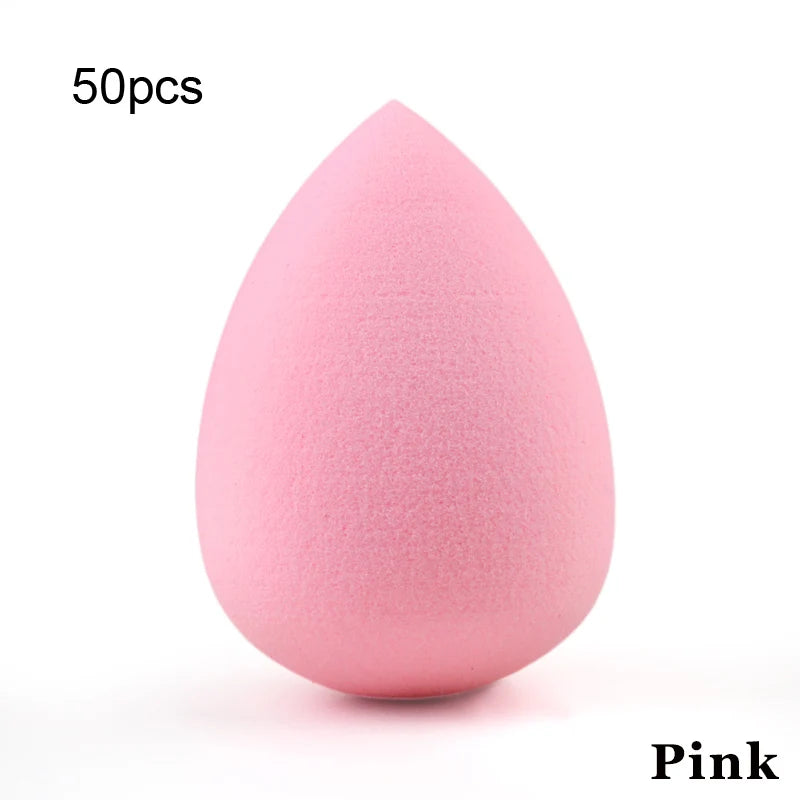 20/50pcs Makeup Sponges Water Drop Shape Powder Puff Medium-Sized Dry Wet Beauty Egg Set Make up Concealer Cosmetic Makeup Tools