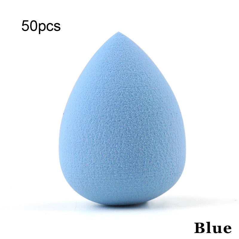 20/50pcs Makeup Sponges Water Drop Shape Powder Puff Medium-Sized Dry Wet Beauty Egg Set Make up Concealer Cosmetic Makeup Tools