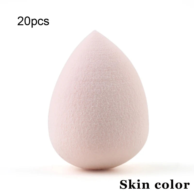 20/50pcs Makeup Sponges Water Drop Shape Powder Puff Medium-Sized Dry Wet Beauty Egg Set Make up Concealer Cosmetic Makeup Tools
