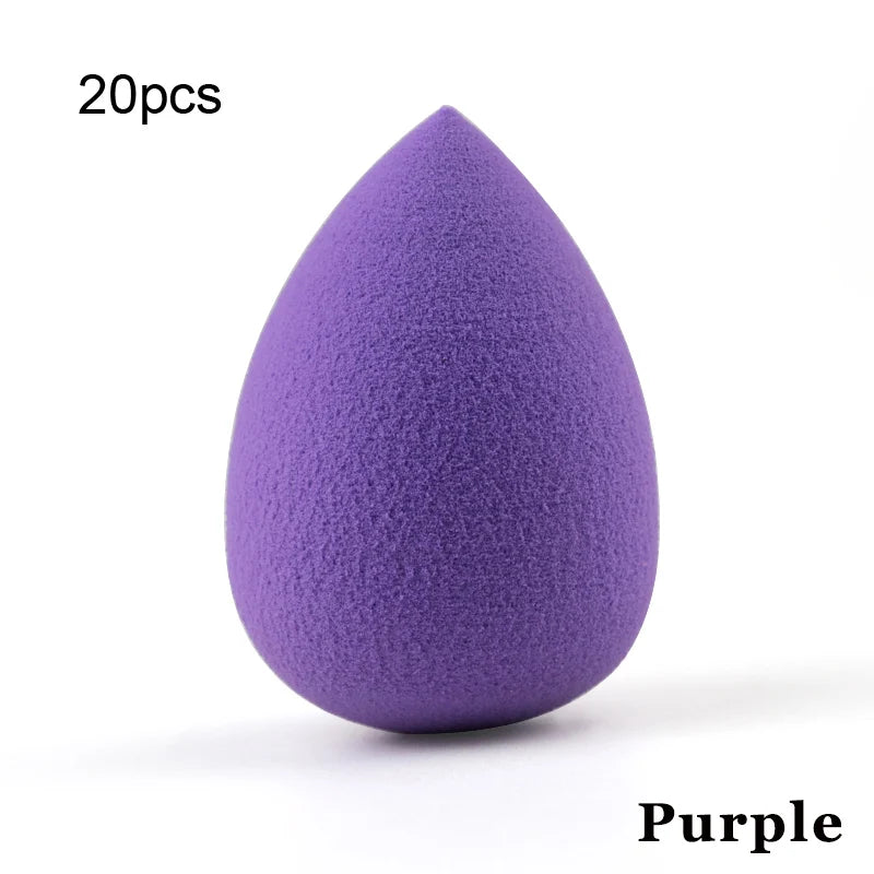 20/50pcs Makeup Sponges Water Drop Shape Powder Puff Medium-Sized Dry Wet Beauty Egg Set Make up Concealer Cosmetic Makeup Tools