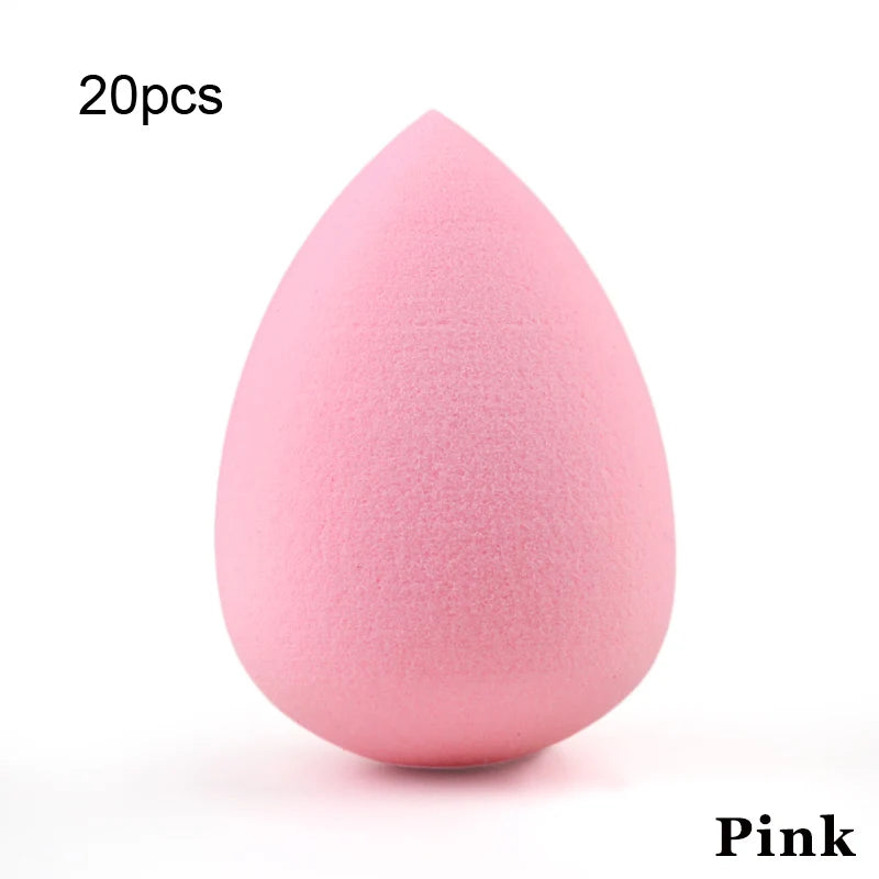 20/50pcs Makeup Sponges Water Drop Shape Powder Puff Medium-Sized Dry Wet Beauty Egg Set Make up Concealer Cosmetic Makeup Tools