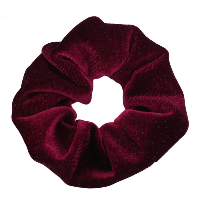 Korean Velvet Scrunchies Hair Ties Accessories Elastic Hair Bands Hair