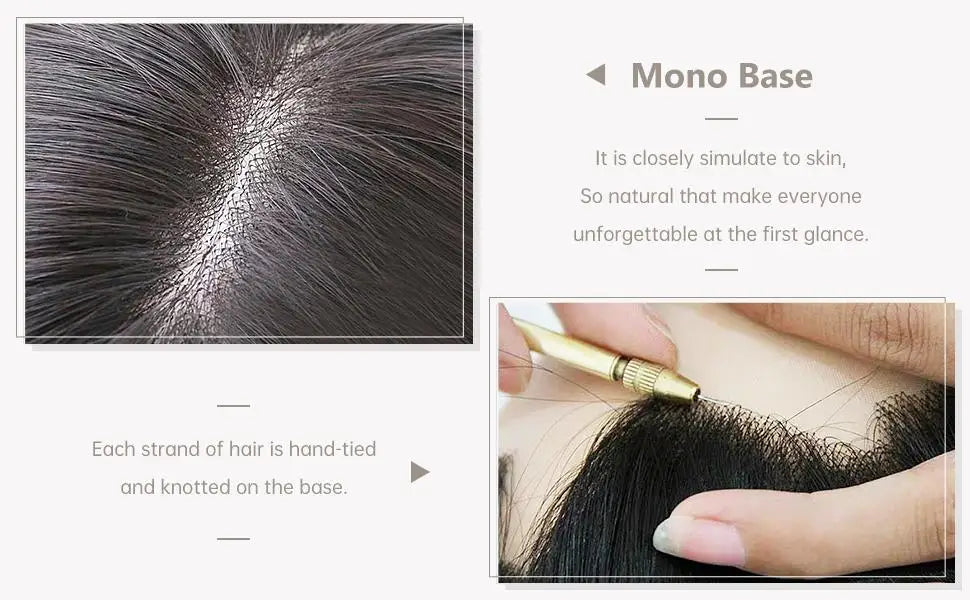 Full Shine Hair Topper Ombre 13*13cm Machine Naturally Comfortable Piece With Clips 100% Breathable Mono Base For Woman