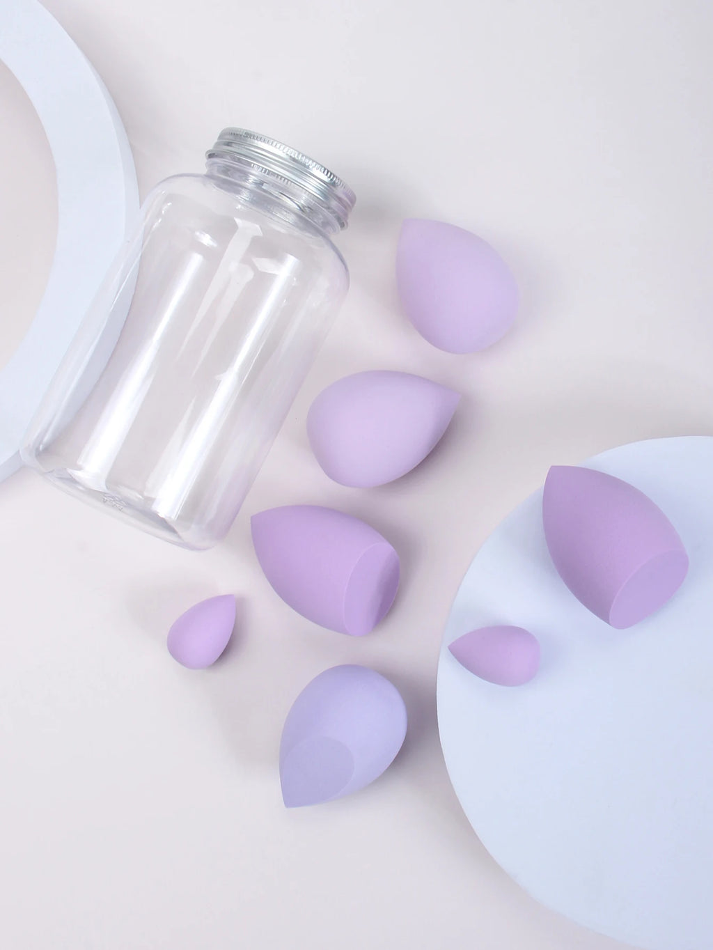 7 件套 Makeup Sponge Cosmetic Puff Foundation Sponges Blender Beauty Egg Powder Puffs Make up Accessories Women Makeup Tools