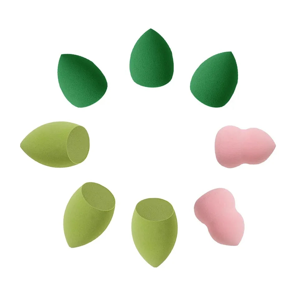 10/20piece makeup sponge set suitable for liquid BB cream powder application makeup egg dry wet dual-use powder puff girl