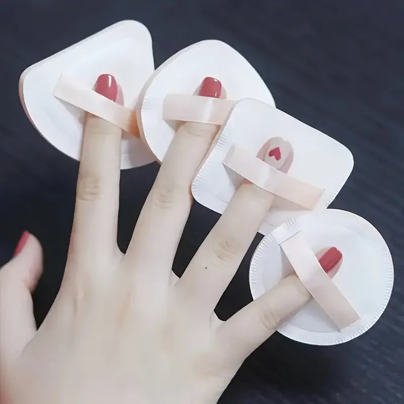 5pcs Portable Foundation Powder Puffs Drop Shape Beauty Makeup Sponge Blender Travel Women Makeup Tools