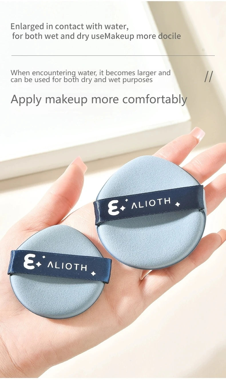 10pcs Air Cushion Powder Puff Polyurethane Double-Sided Dual-Effect Wet And Dry Dual-Use Foundation Dry Powder Puff MakeupSponge