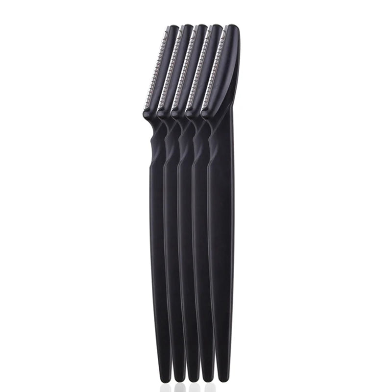 5/10/15Pcs Eyebrow Trimmer Makeup Tools Safe Eye Brow Razor Face Body Hair Removal Shaver Blades Woman Eyebrows Shaping Knife