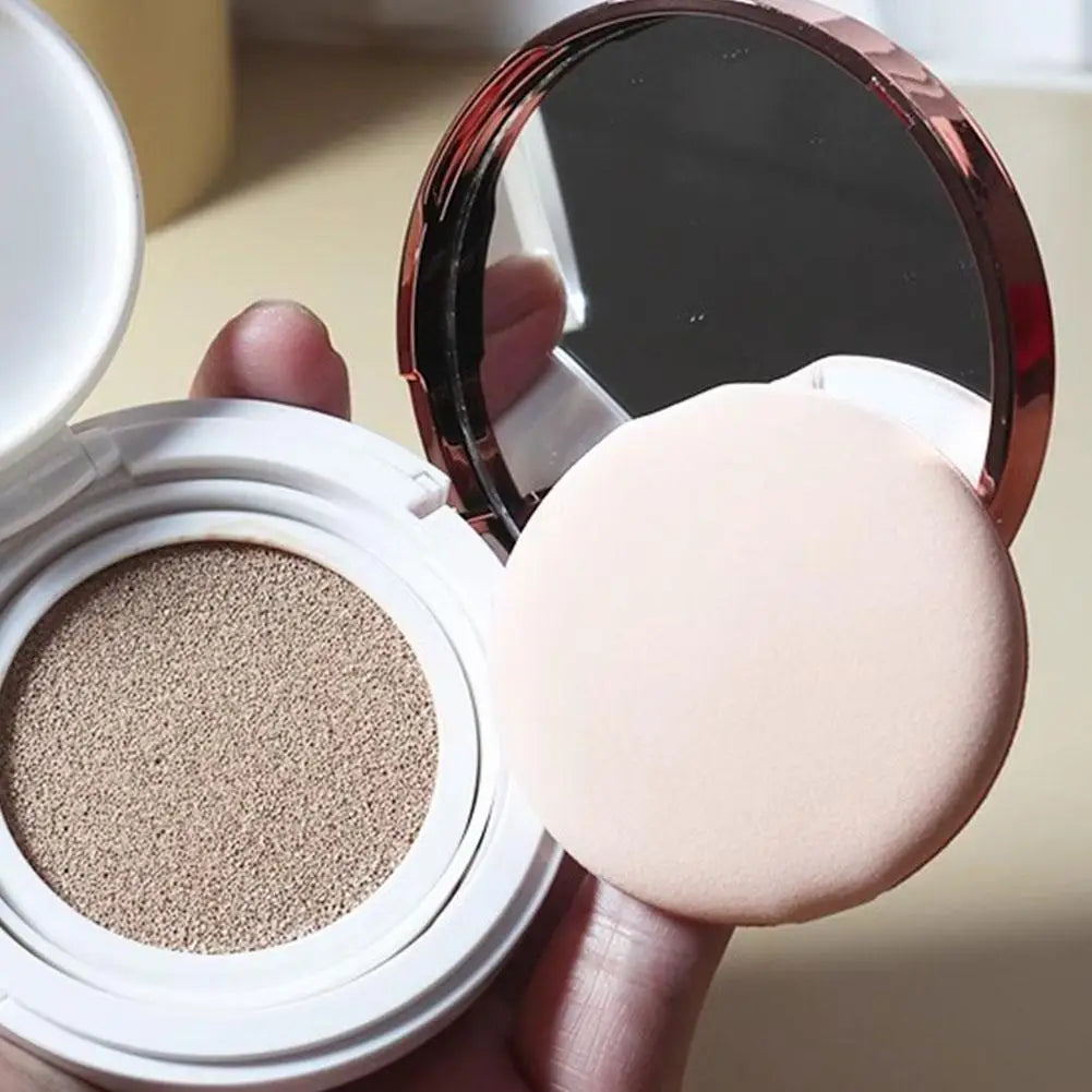 Sponge Round Air Cushion Thin Lightweight Foundation Sponge Dry Wet Dual-Use Beauty Powder Sponge Face Puff Beauty Tools