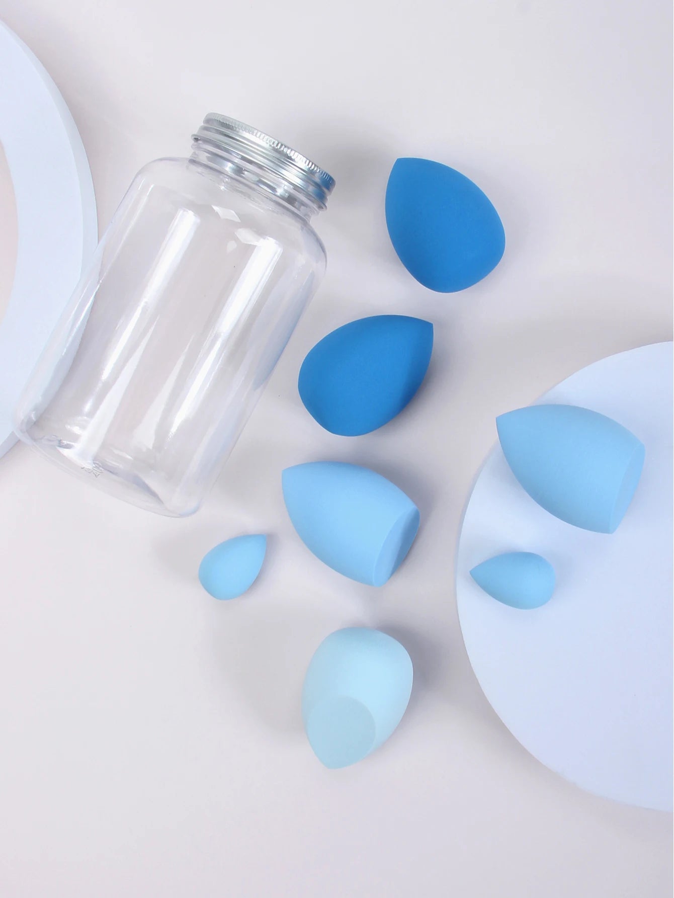 7 件套 Makeup Sponge Cosmetic Puff Foundation Sponges Blender Beauty Egg Powder Puffs Make up Accessories Women Makeup Tools