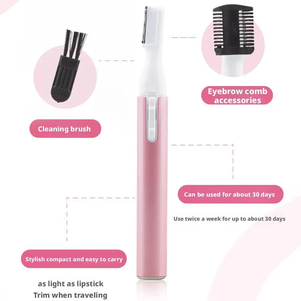 Electric Eyebrow Trimmer Mini Shaver Hair Remover Facial Shaver Hair Remover Facial And Neck Blur Lips Body Arms And Legs