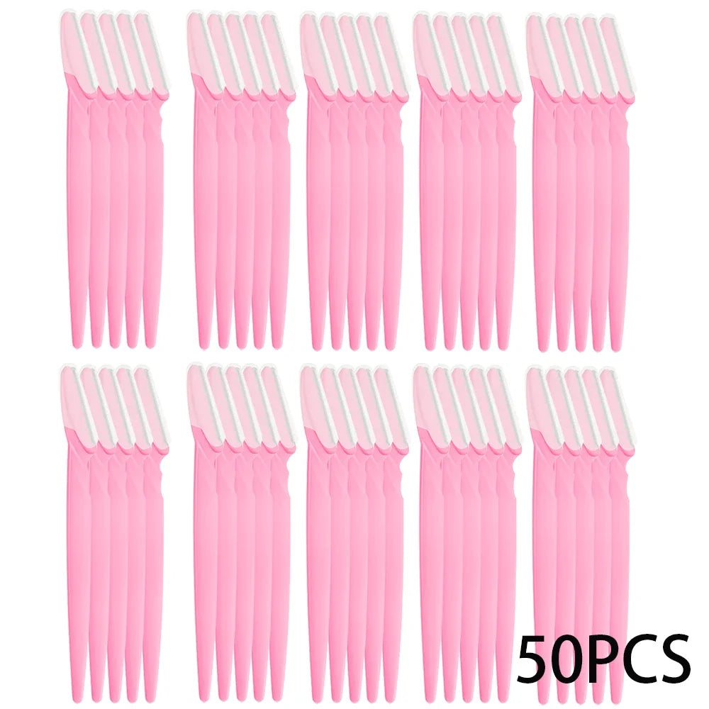 Razor Set Eyebrow Multipurpose Face Razors For Women and Men Dermaplaning Tool  Easy To Use Cutter Shaver Blades Makeup Tools