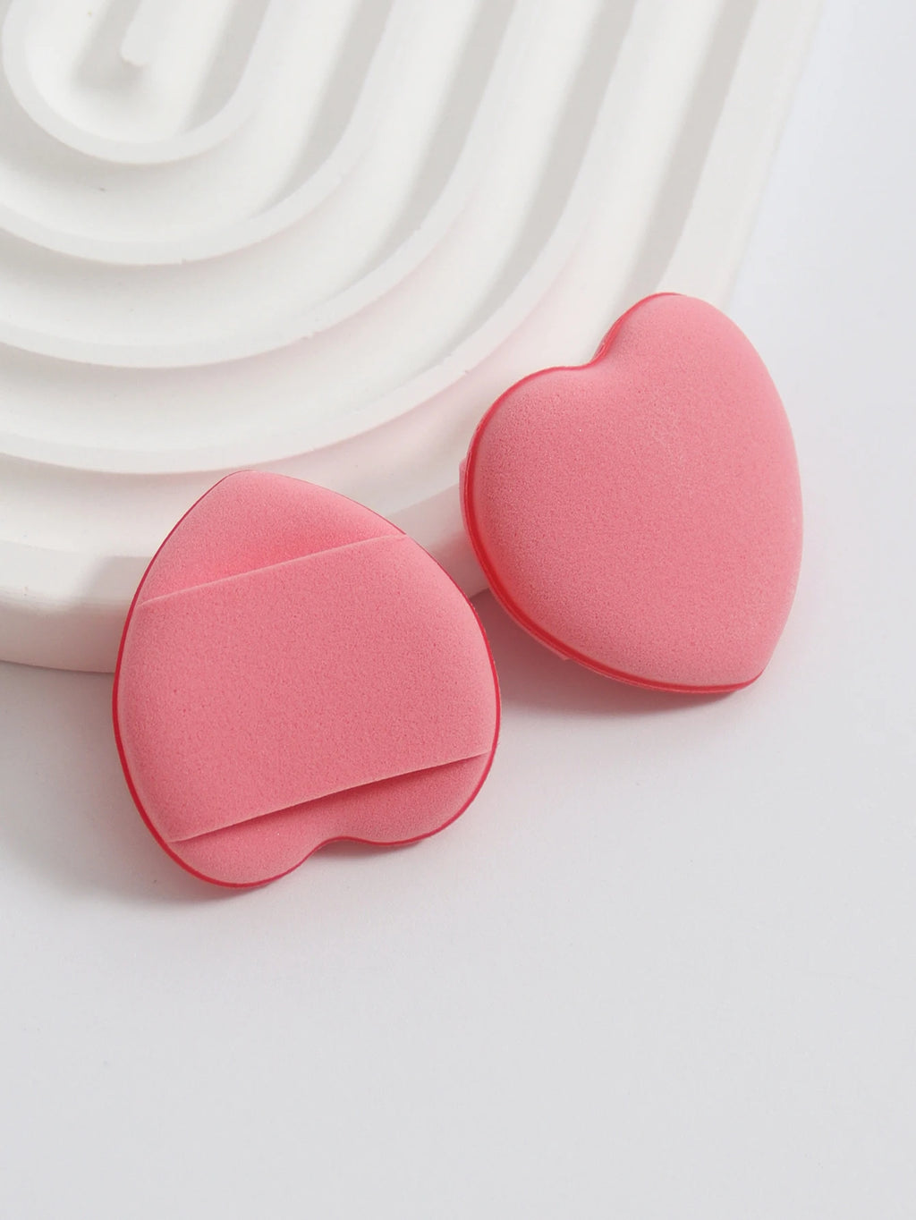 50 Mini Finger Cushions Air Cushion Powder Puff, Latex Free Mixed Sponge and Cosmetic Puff Is Used for Liquid Foundation Make-