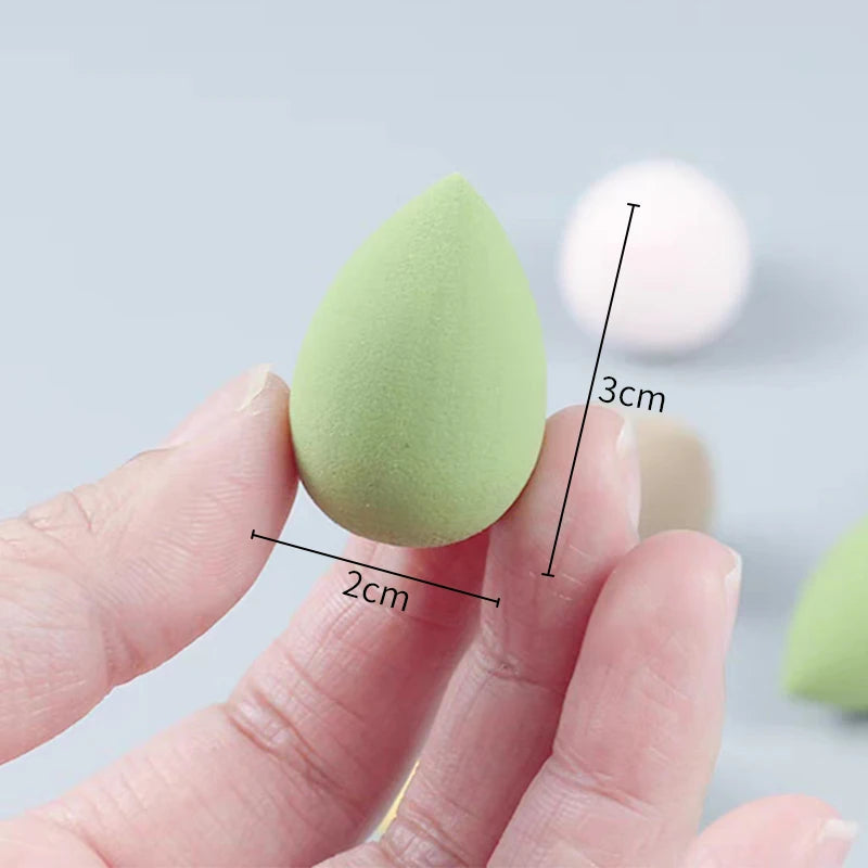 100~500Pcs Wholesale Mini Makeup Sponge Beauty Egg Wet&Dry Dual Use Soft Foundation Puff Concealer Flawless Mixed Cosmetic Spong