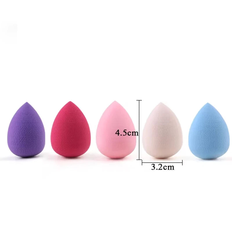 20/50pcs Makeup Sponges Water Drop Shape Powder Puff Medium-Sized Dry Wet Beauty Egg Set Make up Concealer Cosmetic Makeup Tools