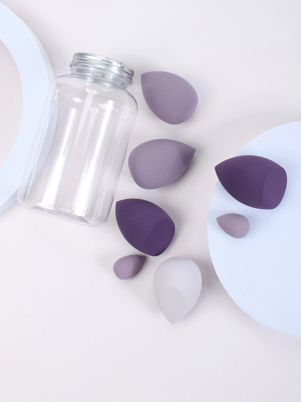 7 件套 Makeup Sponge Cosmetic Puff Foundation Sponges Blender Beauty Egg Powder Puffs Make up Accessories Women Makeup Tools