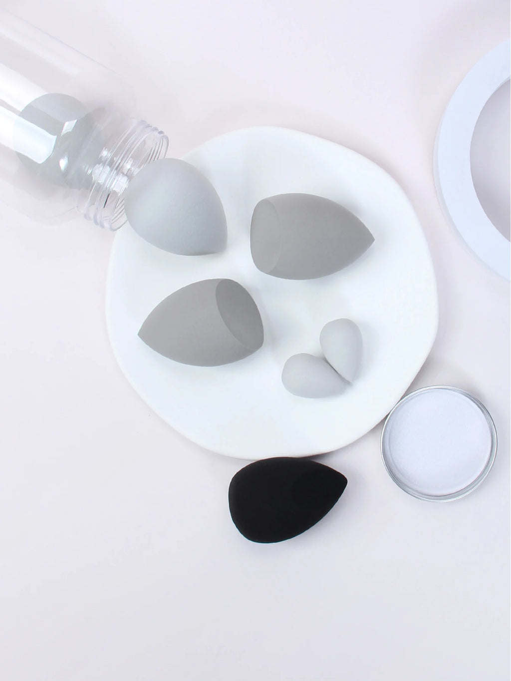 7 件套 Makeup Sponge Cosmetic Puff Foundation Sponges Blender Beauty Egg Powder Puffs Make up Accessories Women Makeup Tools