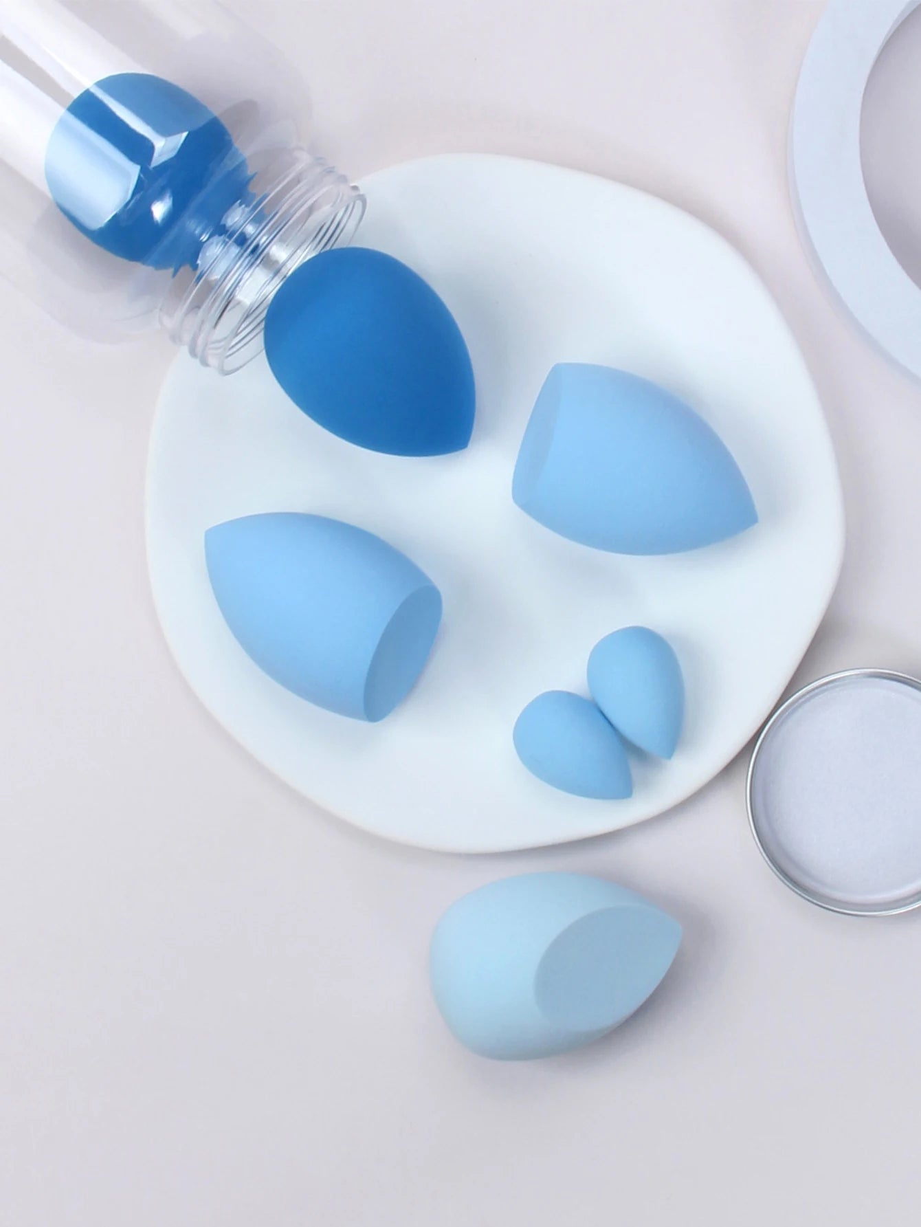 7 件套 Makeup Sponge Cosmetic Puff Foundation Sponges Blender Beauty Egg Powder Puffs Make up Accessories Women Makeup Tools
