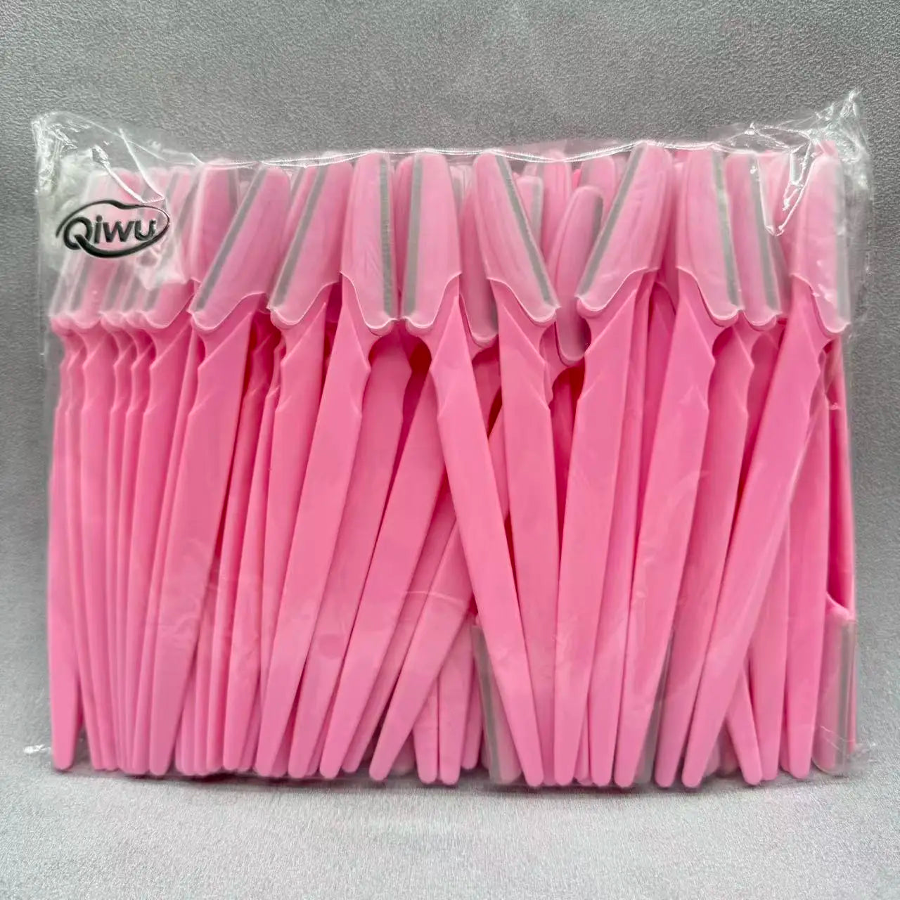 100pcs/bag  Eyebrow Trimmer Knives Portable Face Razor Hair Remover Eye Brow Trimming Shaping Epilation Hair Shaver Blades