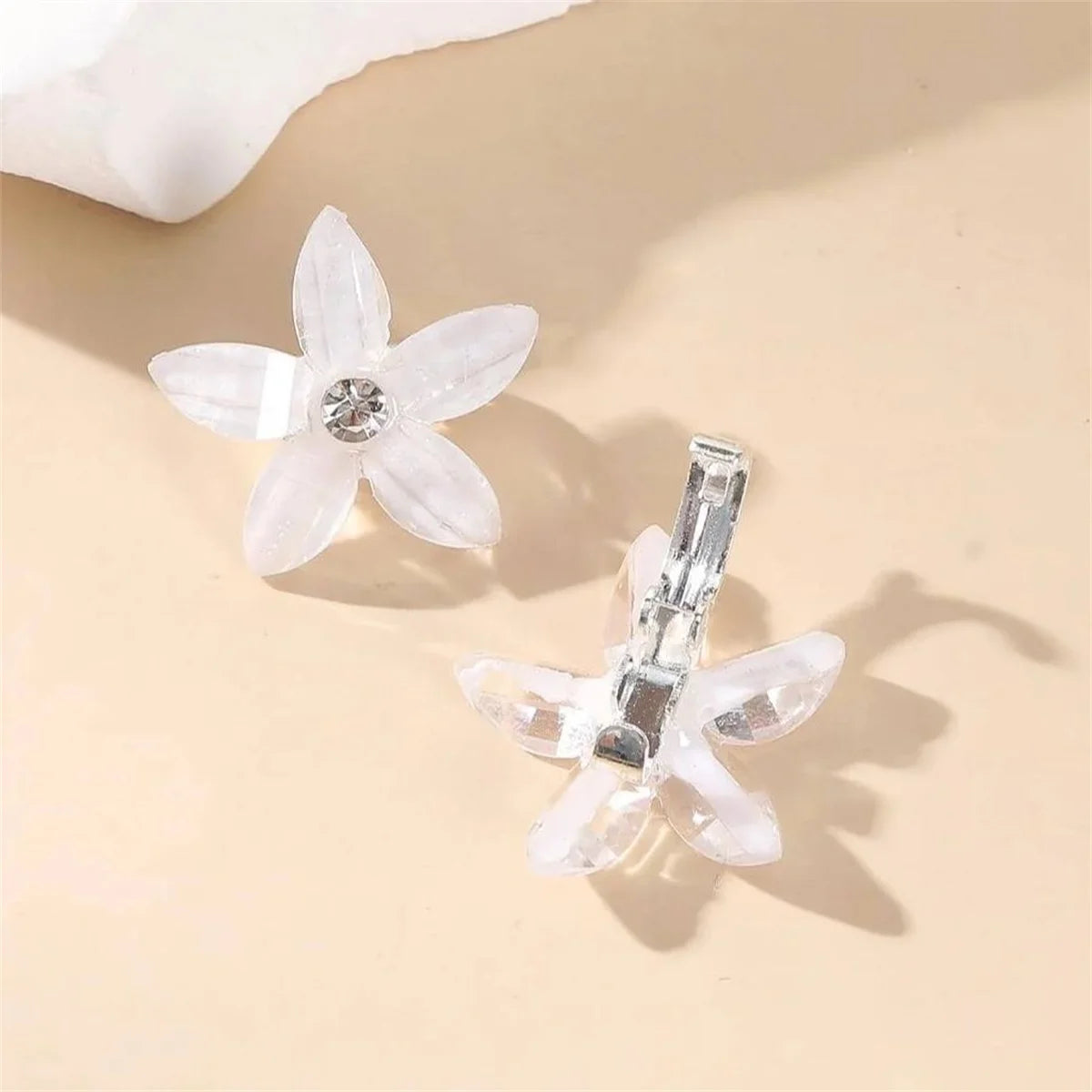 10PCS Braided Hair Clips Small Flower Hair Buttons Mini Claw Hairpins Everyday Styling Travel Accessories Gift