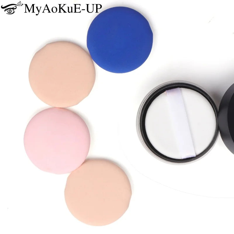 5/10Pcs Soft Velvet Makeup Sponge Loose Powder Cosmetic Puff Double-sided Face Makeup Sponge Concealer Wet Dry Makeup Tools
