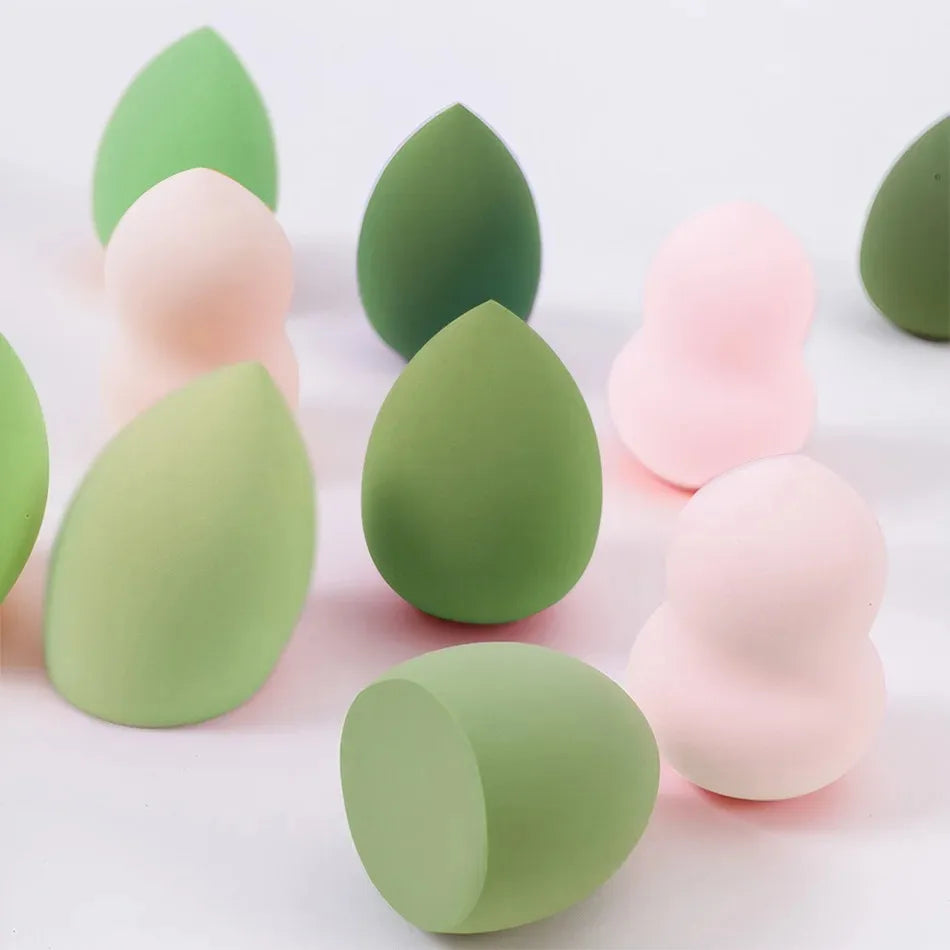 10/20piece makeup sponge set suitable for liquid BB cream powder application makeup egg dry wet dual-use powder puff girl