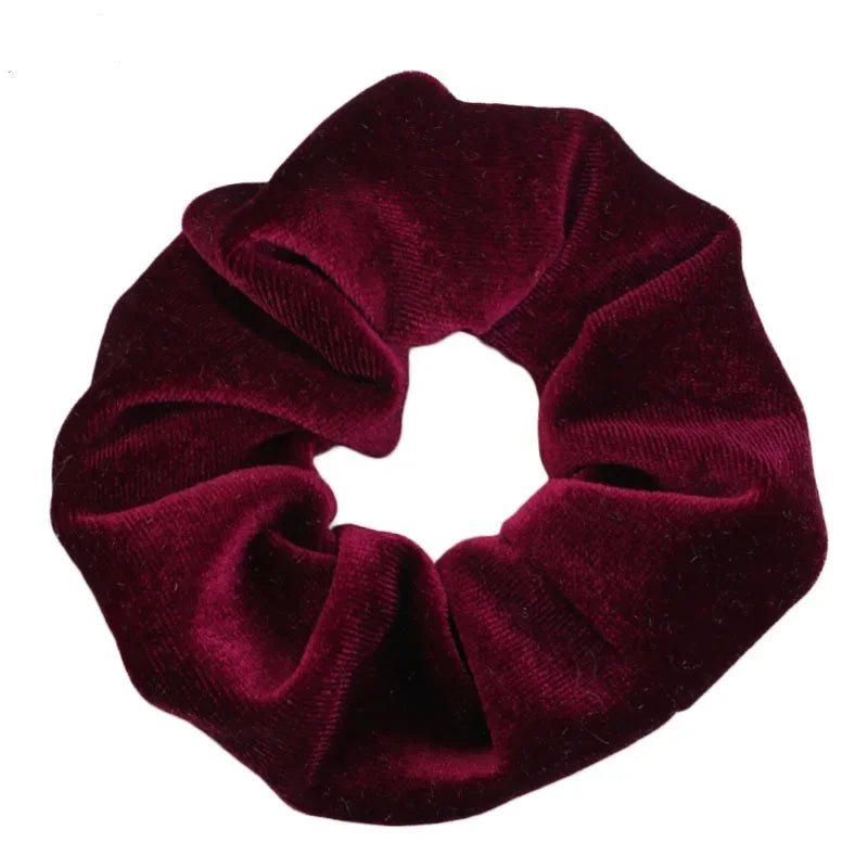 Korean Velvet Scrunchies Hair Ties Accessories Elastic Hair Bands Hair