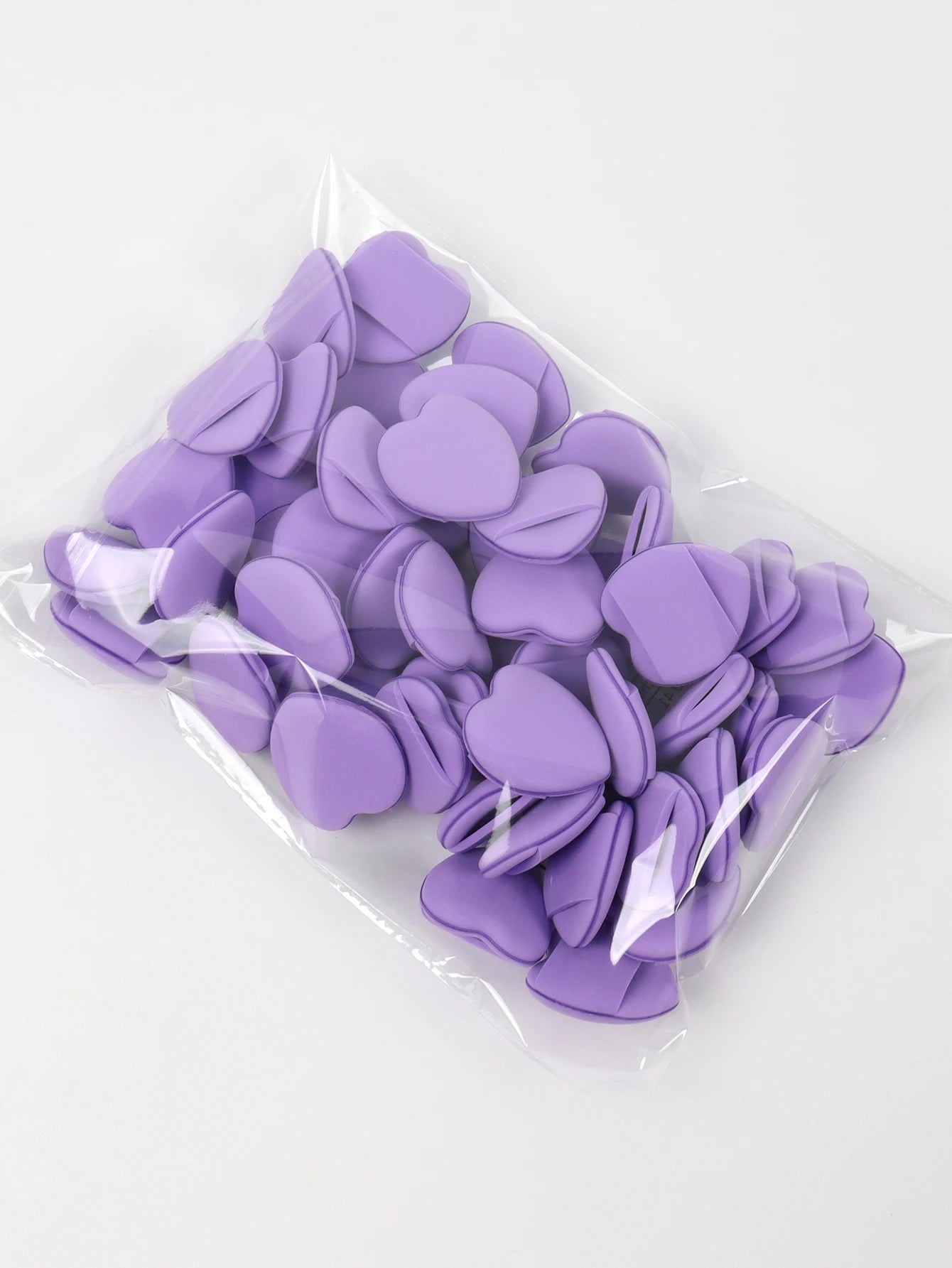 50 Mini Finger Cushions Air Cushion Powder Puff, Latex Free Mixed Sponge and Cosmetic Puff Is Used for Liquid Foundation Make-
