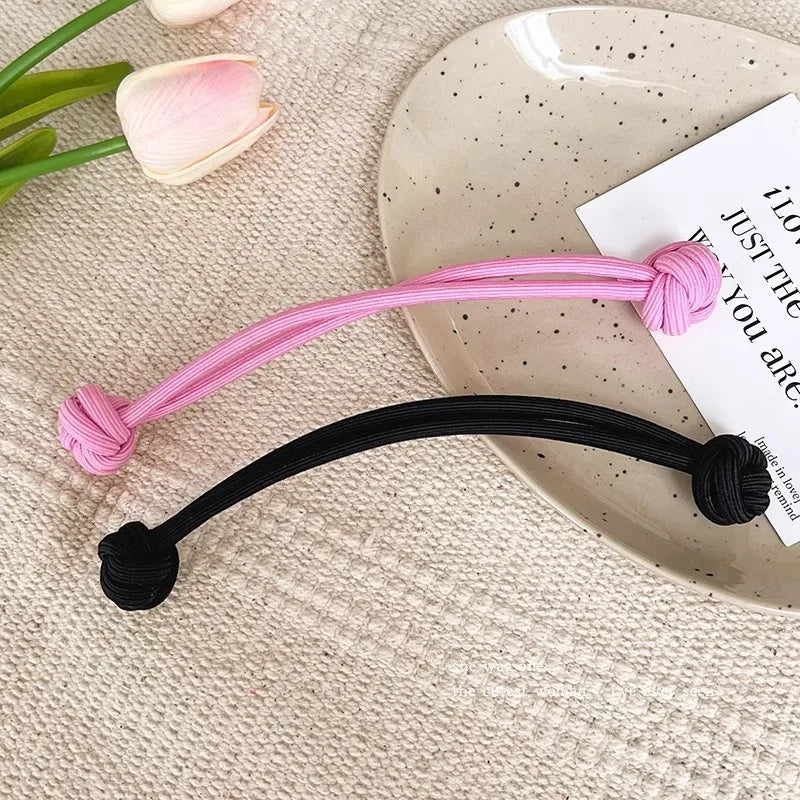 Simplicity Stretch Rubber Hair Ties for Women High elasticity Fashion Girl Head Rope Scrunchie Hair Accessories