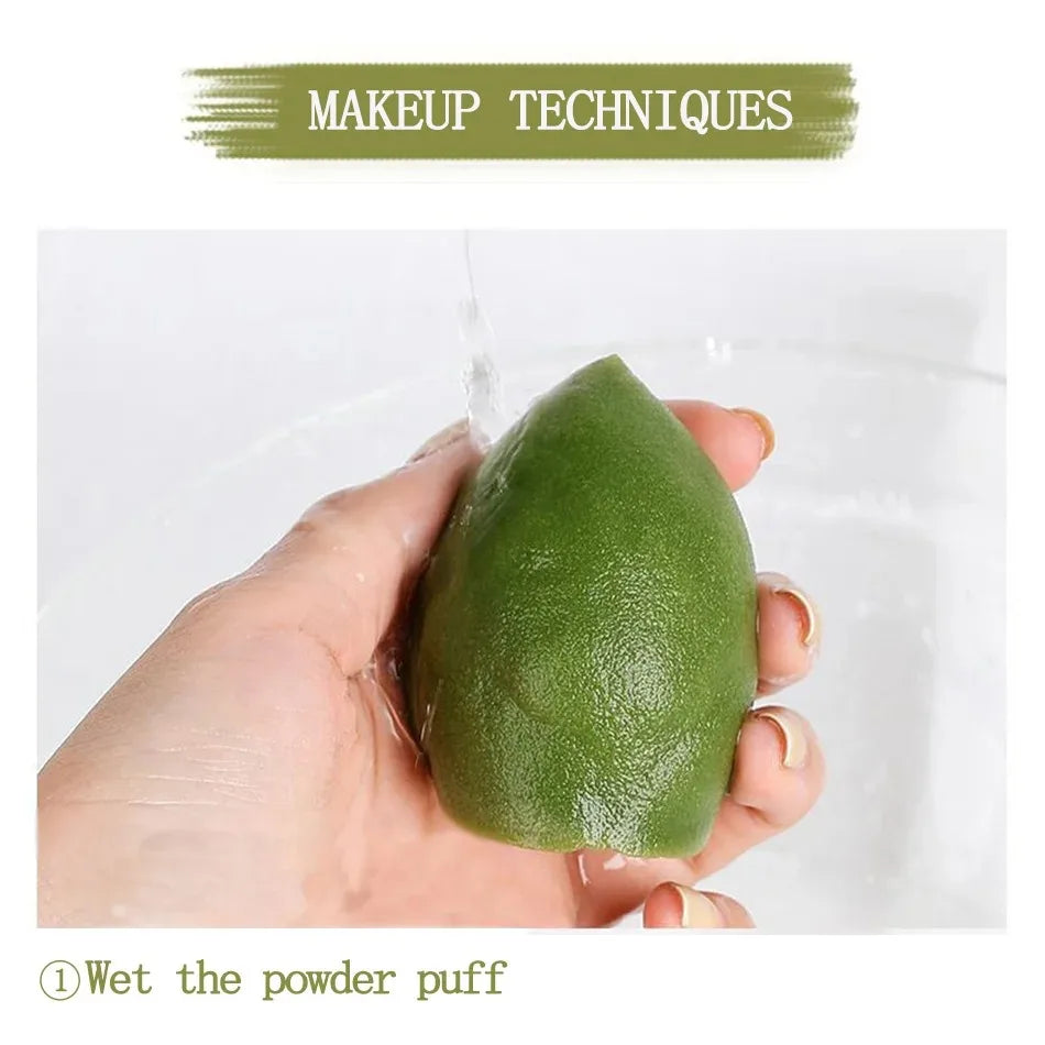 10/20piece makeup sponge set suitable for liquid BB cream powder application makeup egg dry wet dual-use powder puff girl