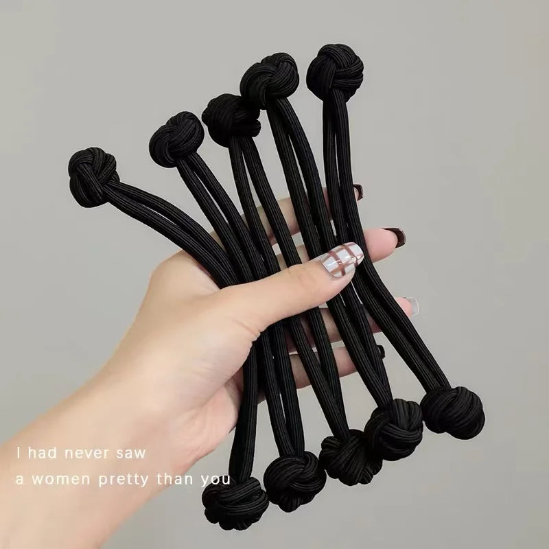 Simplicity Stretch Rubber Hair Ties for Women High elasticity Fashion Girl Head Rope Scrunchie Hair Accessories