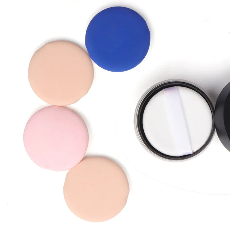 5/10Pcs Soft Velvet Makeup Sponge Loose Powder Cosmetic Puff Double-sided Face Makeup Sponge Concealer Wet Dry Makeup Tools