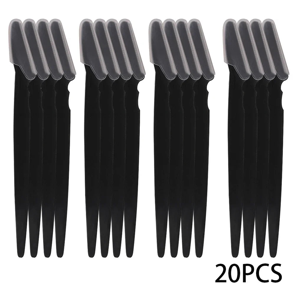 Razor Set Eyebrow Multipurpose Face Razors For Women and Men Dermaplaning Tool  Easy To Use Cutter Shaver Blades Makeup Tools
