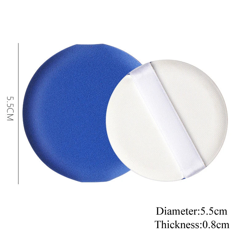 5/10Pcs Soft Velvet Makeup Sponge Loose Powder Cosmetic Puff Double-sided Face Makeup Sponge Concealer Wet Dry Makeup Tools