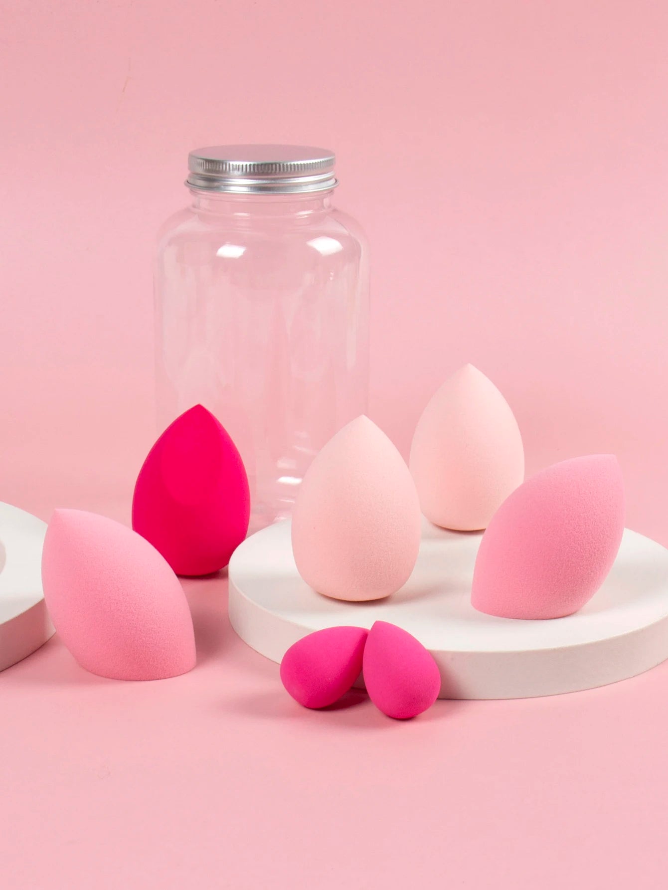 7 件套 Makeup Sponge Cosmetic Puff Foundation Sponges Blender Beauty Egg Powder Puffs Make up Accessories Women Makeup Tools