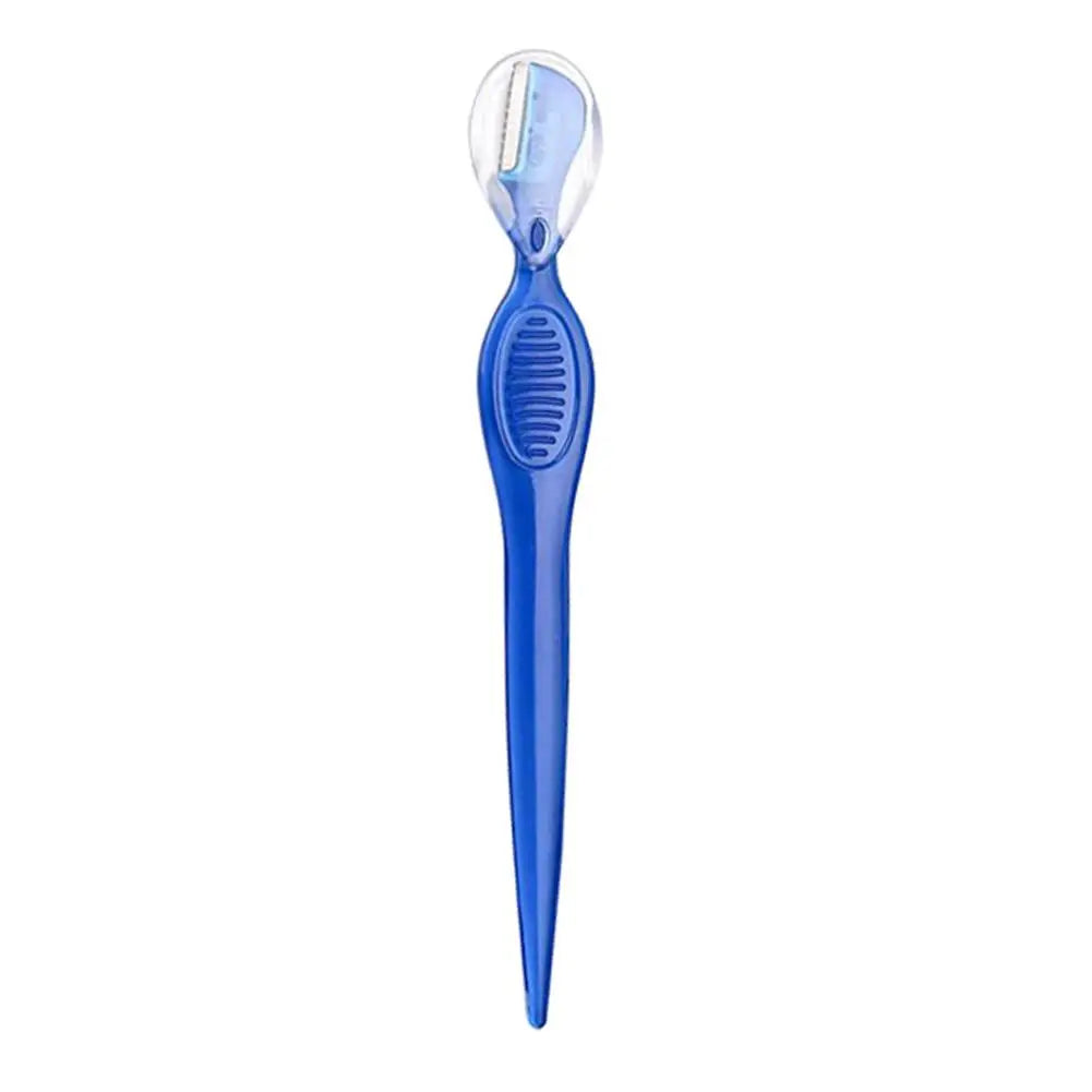 Eyebrow Razor Blade Comb Mini Portable Eyebrow Shaver Multipurpose Face Razors Stainless Steel Beauty Makeup Tool for Women Men