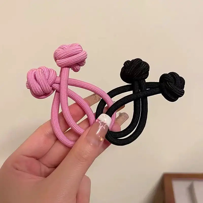 Simplicity Stretch Rubber Hair Ties for Women High elasticity Fashion Girl Head Rope Scrunchie Hair Accessories
