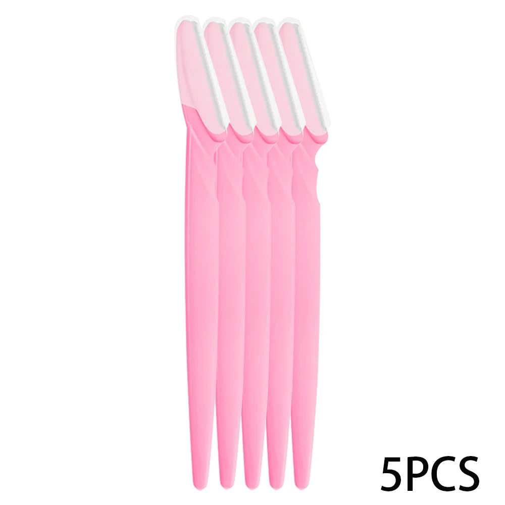 Razor Set Eyebrow Multipurpose Face Razors For Women and Men Dermaplaning Tool  Easy To Use Cutter Shaver Blades Makeup Tools