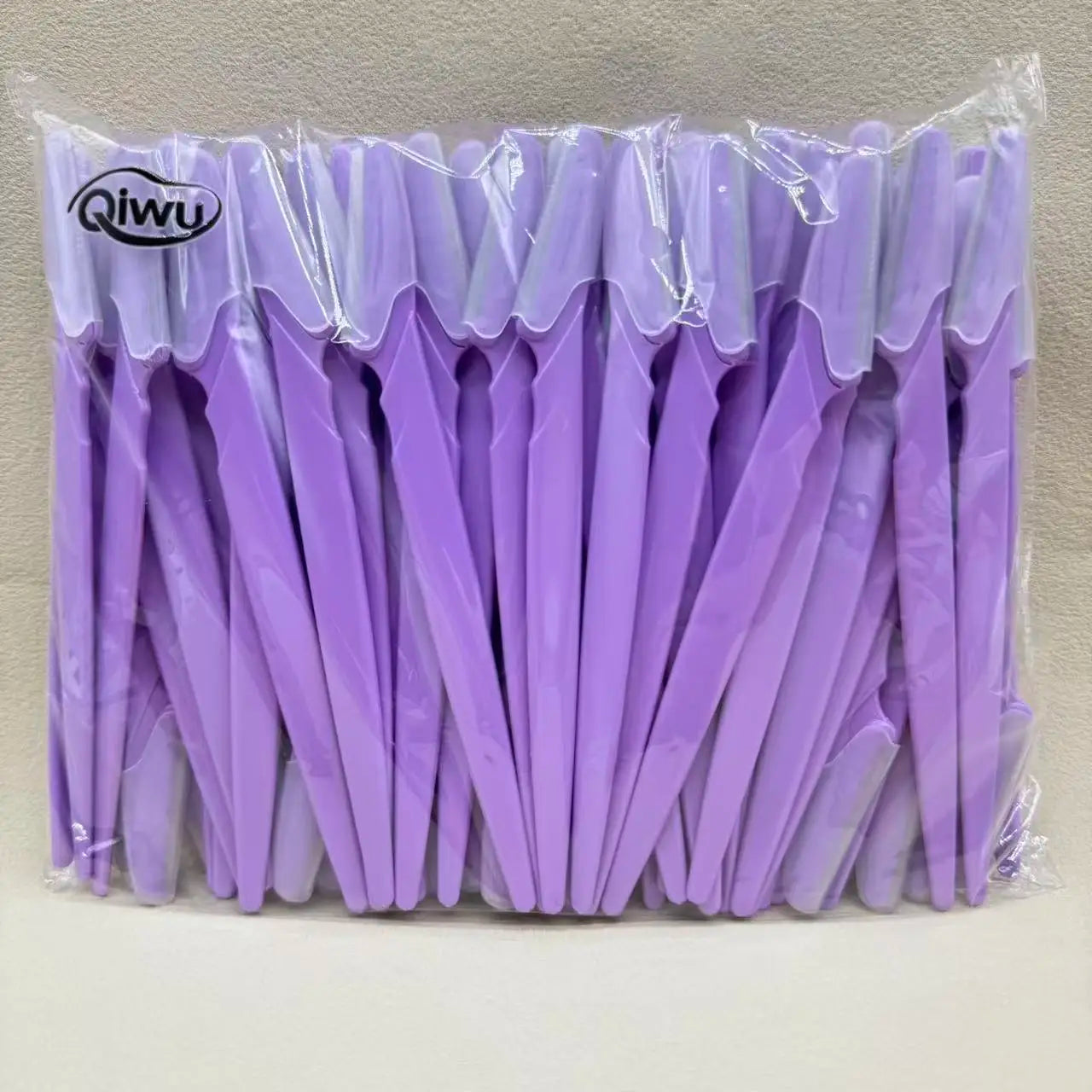 100pcs/bag  Eyebrow Trimmer Knives Portable Face Razor Hair Remover Eye Brow Trimming Shaping Epilation Hair Shaver Blades