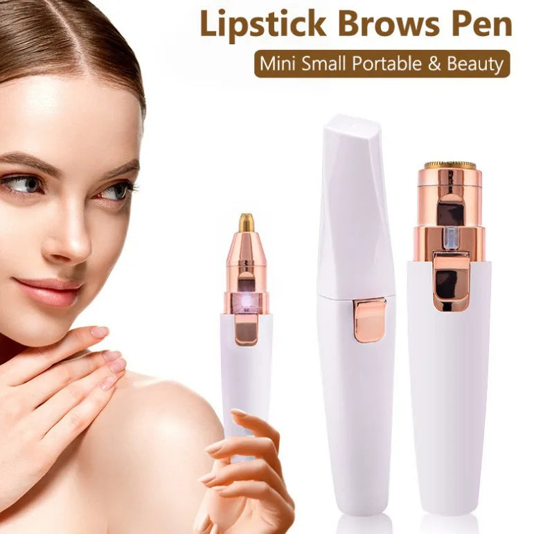 The New USB Charging Electric Eyebrow Grooming and Makeup Tool Can Be Used for Painless Beauty and Health Eyebrows Face and Body