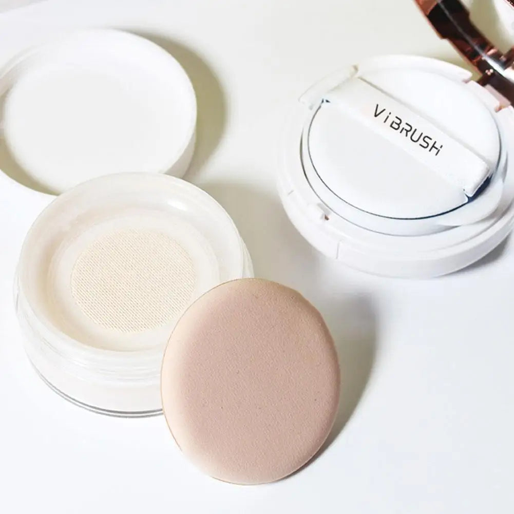 Sponge Round Air Cushion Thin Lightweight Foundation Sponge Dry Wet Dual-Use Beauty Powder Sponge Face Puff Beauty Tools