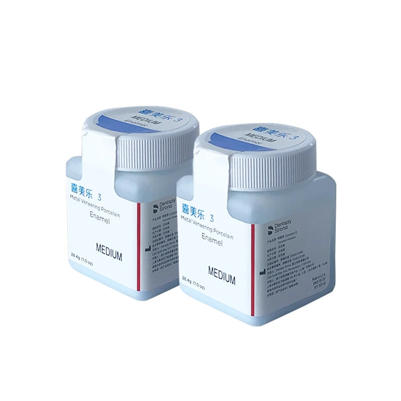 Ceramco 3 Natural & Opal Enamels Porcelain Powder 28.4g 9 Colors Dental Materials