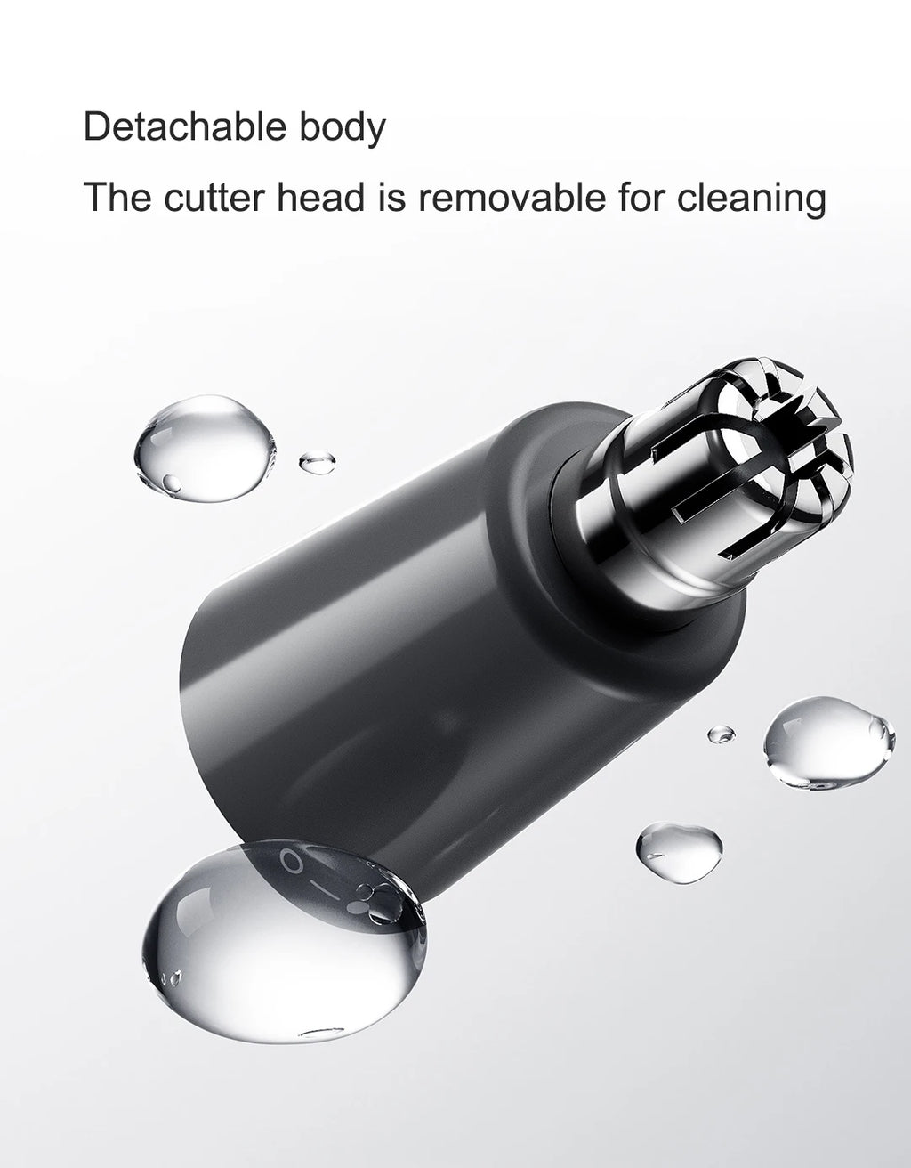 Original XIAOMI Mijia Electric Nose Hair Trimmer Portable Rechargeable Nose Ears Hair Eyebrow Painless Trimmer for Men Women