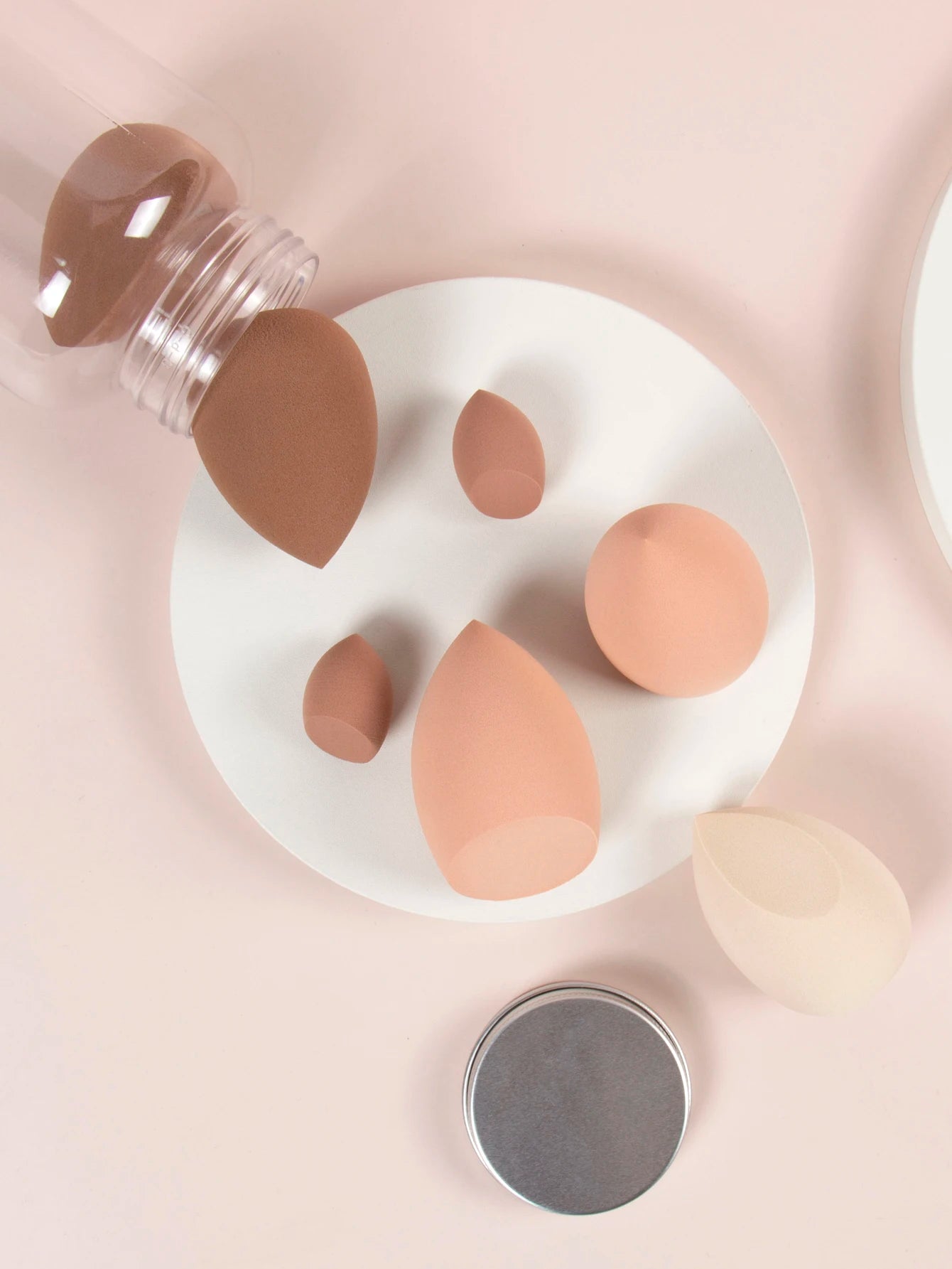 7 件套 Makeup Sponge Cosmetic Puff Foundation Sponges Blender Beauty Egg Powder Puffs Make up Accessories Women Makeup Tools