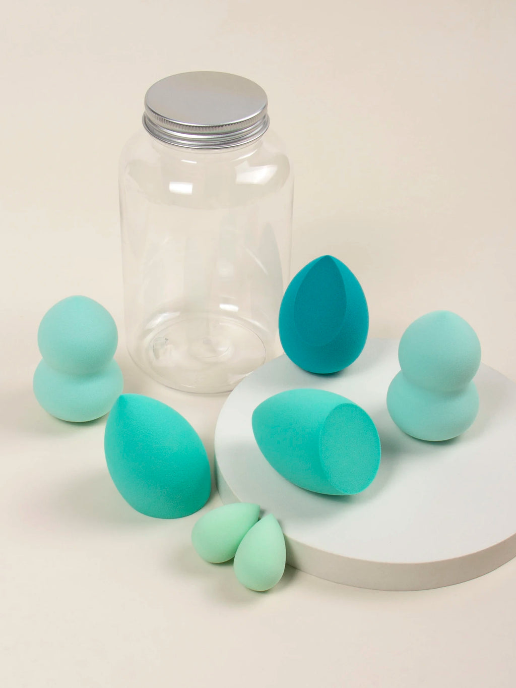 7 件套 Makeup Sponge Cosmetic Puff Foundation Sponges Blender Beauty Egg Powder Puffs Make up Accessories Women Makeup Tools