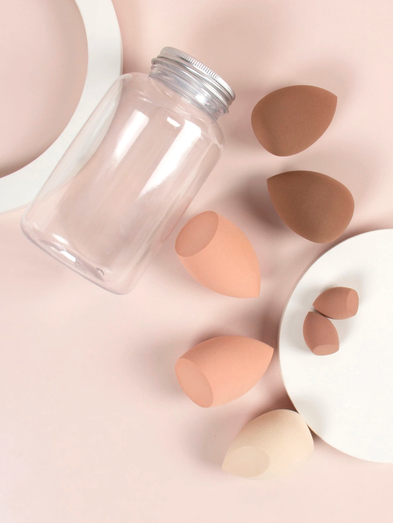 7 件套 Makeup Sponge Cosmetic Puff Foundation Sponges Blender Beauty Egg Powder Puffs Make up Accessories Women Makeup Tools