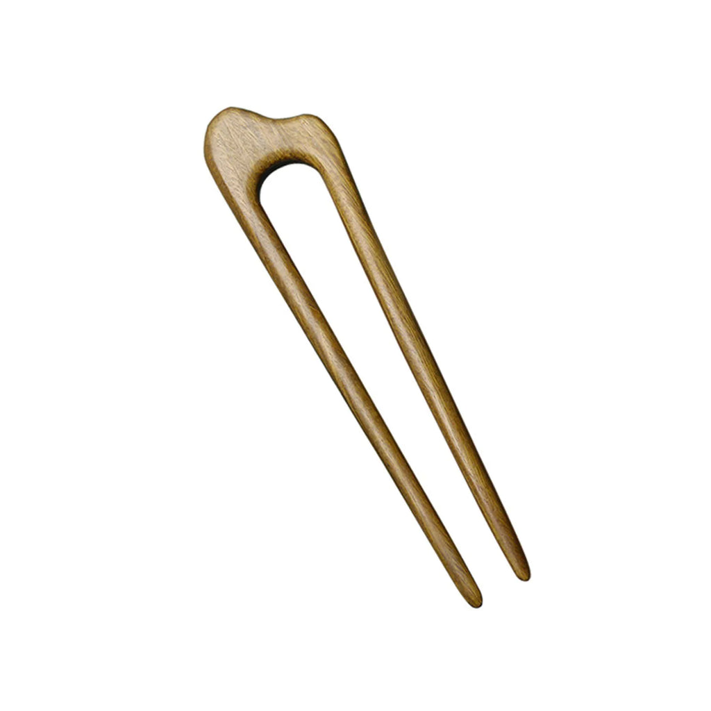 Handmade Wood Hair Pins and Clips Chinese Wooden Hair Sticks Forks U Shaped Hairpins Clips Retro Fashion Hairclips Headwear
