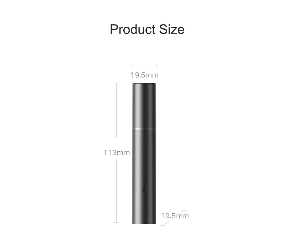 Original XIAOMI Mijia Electric Nose Hair Trimmer Portable Rechargeable Nose Ears Hair Eyebrow Painless Trimmer for Men Women
